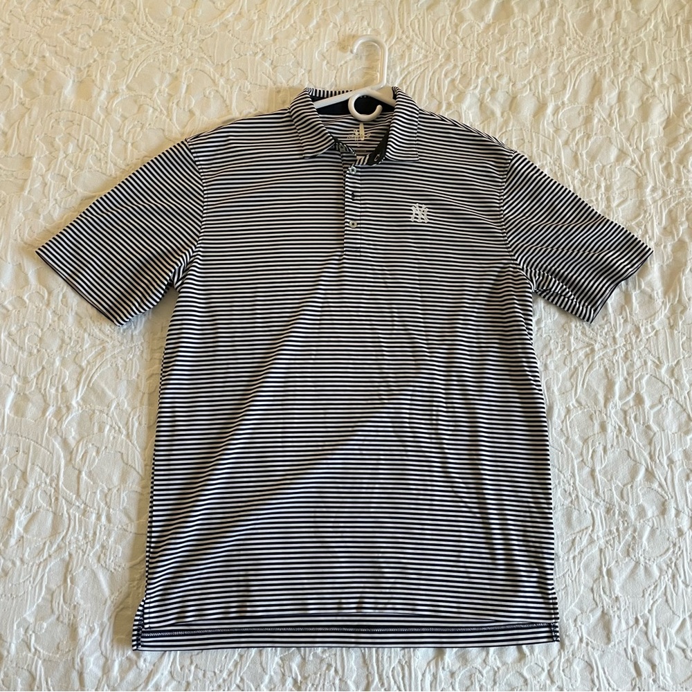 Johnnie-O New York Yankees Polo Size Large Polyester
